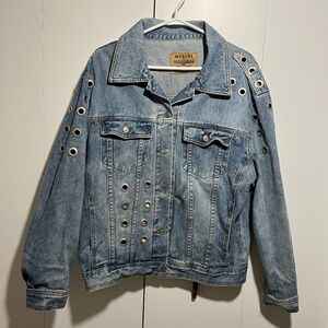 Vintage Embellished Denim Jacket